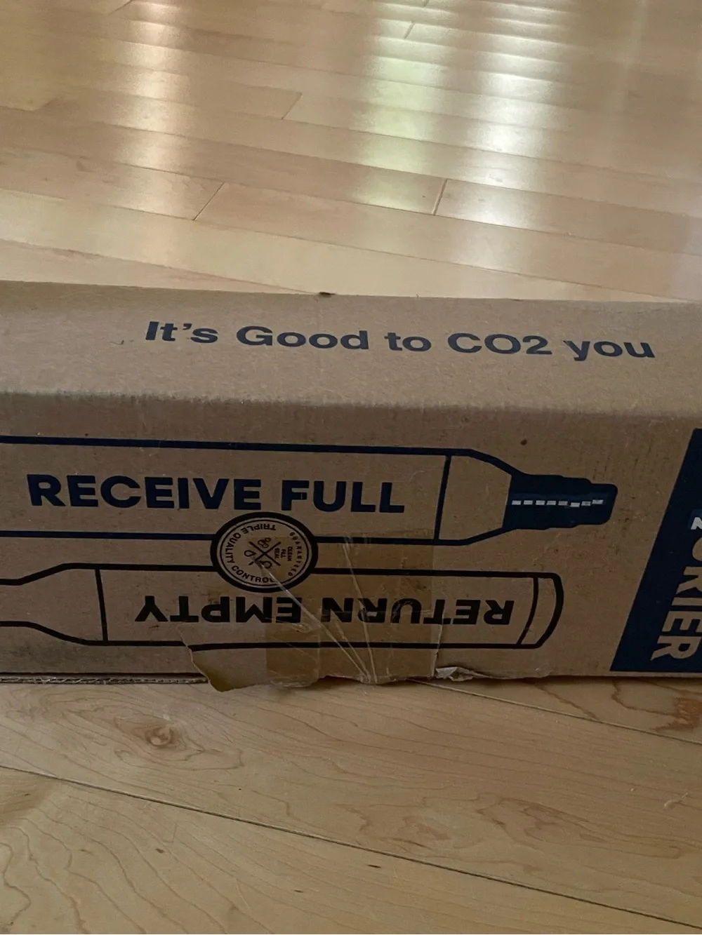 2x SodaStream 60L CO2 Carbonator Refillable Tank